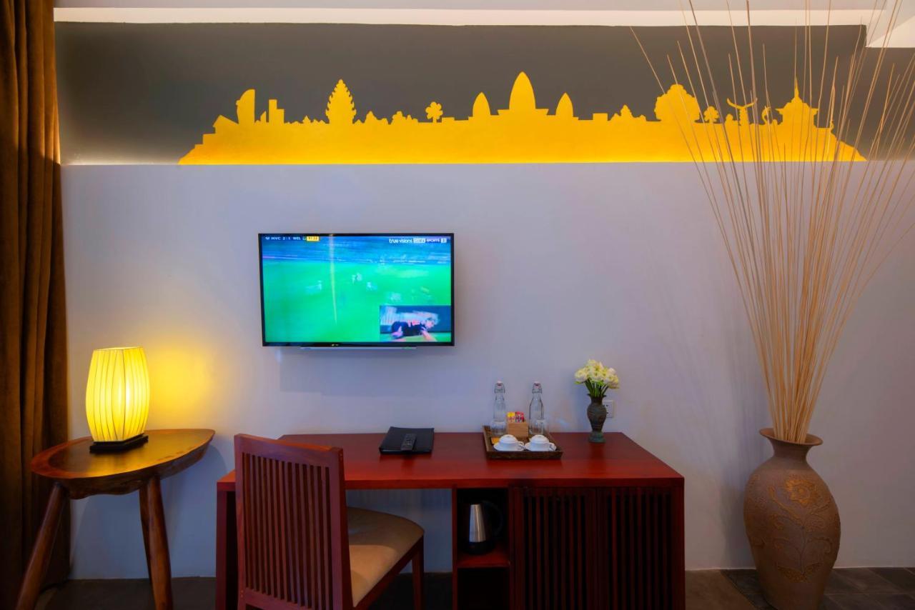 סיאם ריפ Solitaire Kamreuk Resort מראה חיצוני תמונה